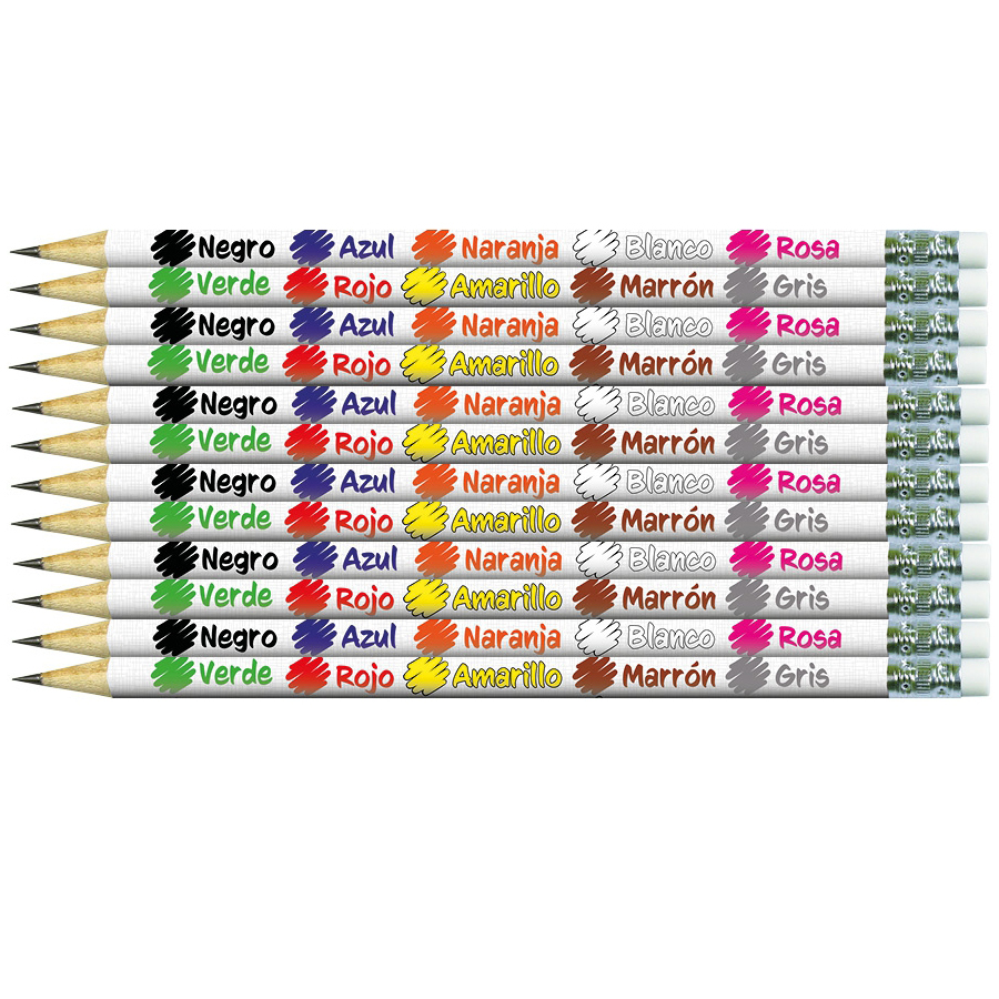 Spanish Reward Pencils Spanish Colours Little Linguist