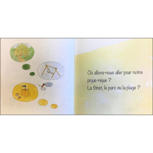 Summer / L'été Les Puces Bilingual Book Little Linguist